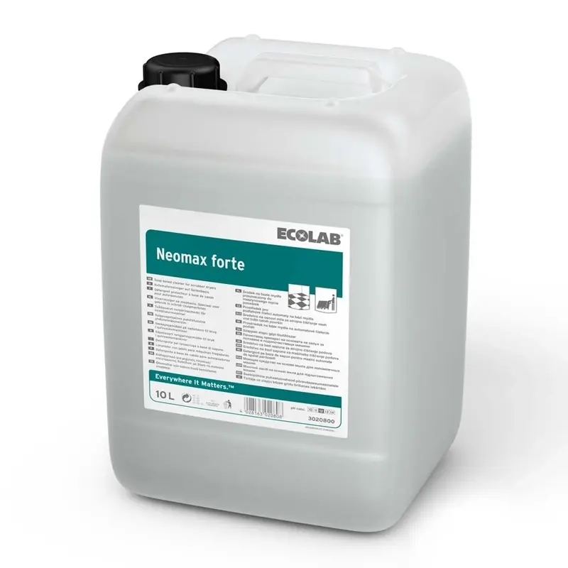 Ecolab Neomax Forte vloerreiniger jerrycan 10 liter
