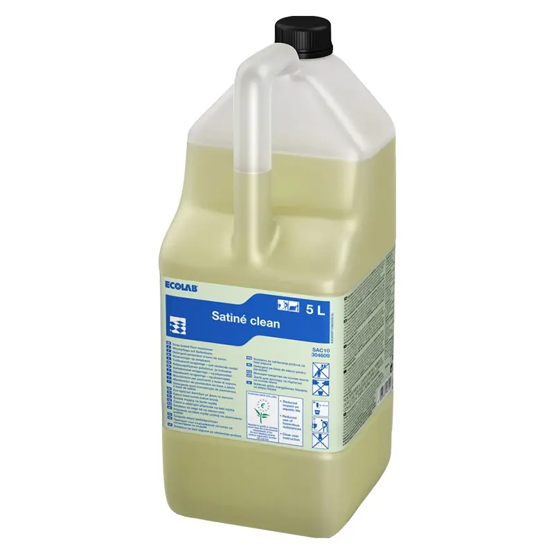 Ecolab Satine Clean vloerreiniger zeepbasis 2x5 liter