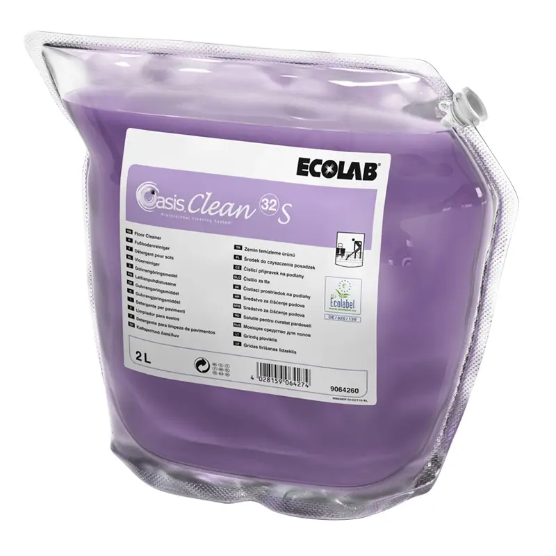 Ecolab Oasis Clean 32 S vloerreiniger 2x2 liter