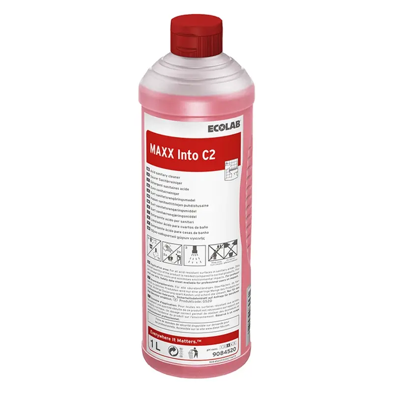 Ecolab Maxx Into C2 dagelijkse sanitairreiniger 1 liter