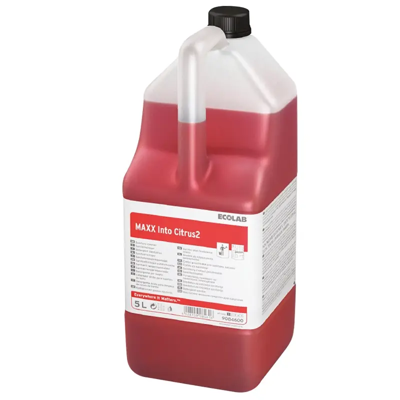 Ecolab Maxx Into Citrus2 dagelijkse sanitairreiniger 5 liter