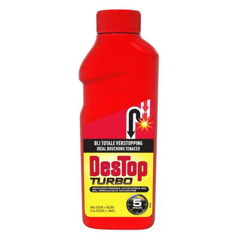 DesTop Turbo vloeibare ontstopper 500 ml