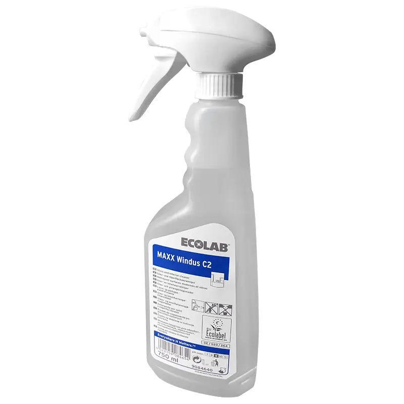 Ecolab MAXX Windus C2 interieur- glasreiniger 750 ml