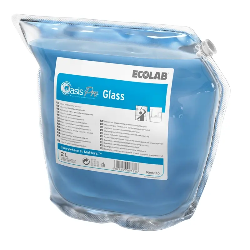 Ecolab Oasis Pro Glass interieurreiniger 2x2 liter