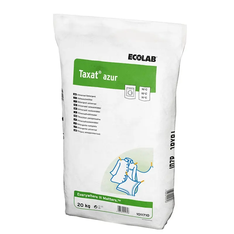 Ecolab Taxat Azur totaalwasmiddel zak 20 kg