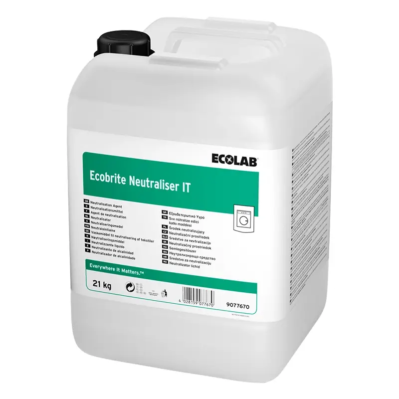 Ecolab Ecobrite Neutraliser It wasverzachter jerrycan 21 kg