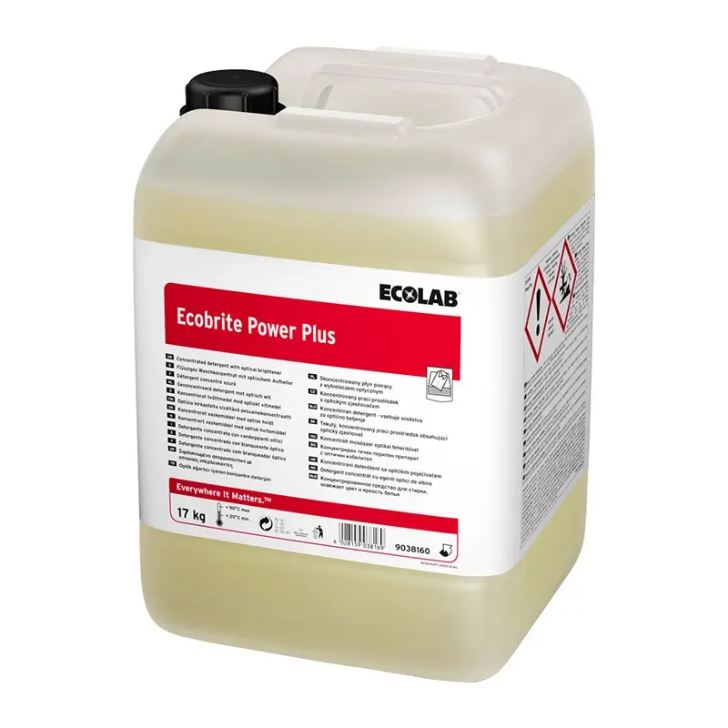 Ecolab Ecobrite Power Plus waskrachtversterker jerrycan 17 kg