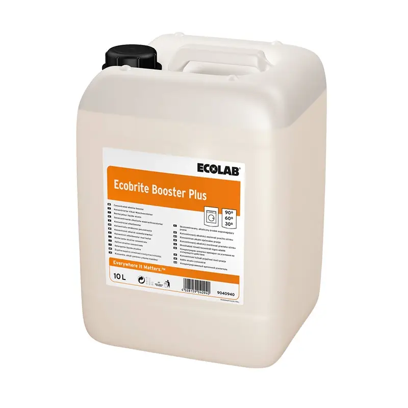 Ecolab Ecobrite Booster Plus waskrachtversterkers jerrycan 10 liter