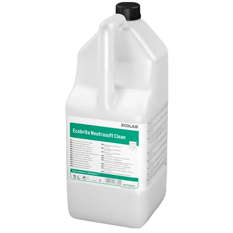 Ecolab Ecobrite Neutrasoft Clean wasverzachter 5 liter
