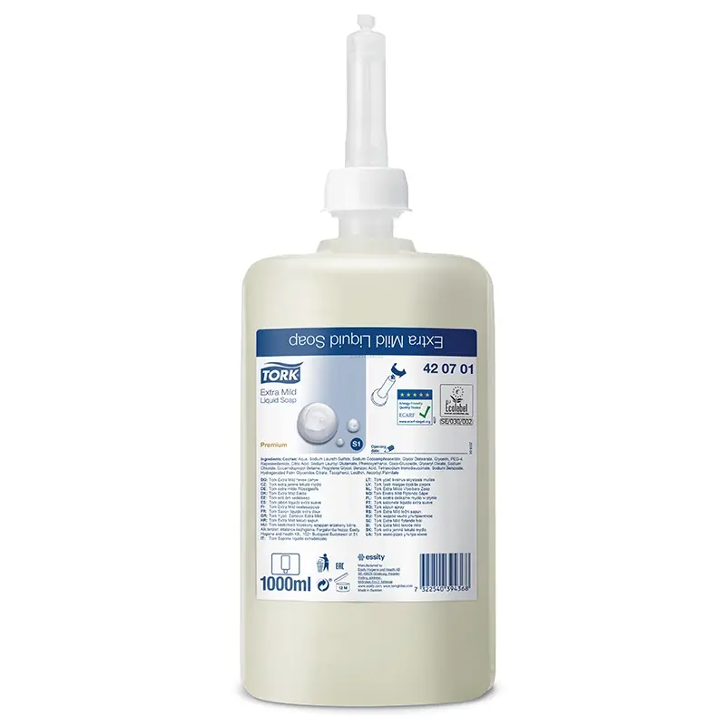 Tork Extra Mild Liquid Soap voor dispenser S1 1000 ml