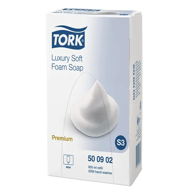 Tork Luxe Zachte schuimzeep voor S3 dispenser 800 ml