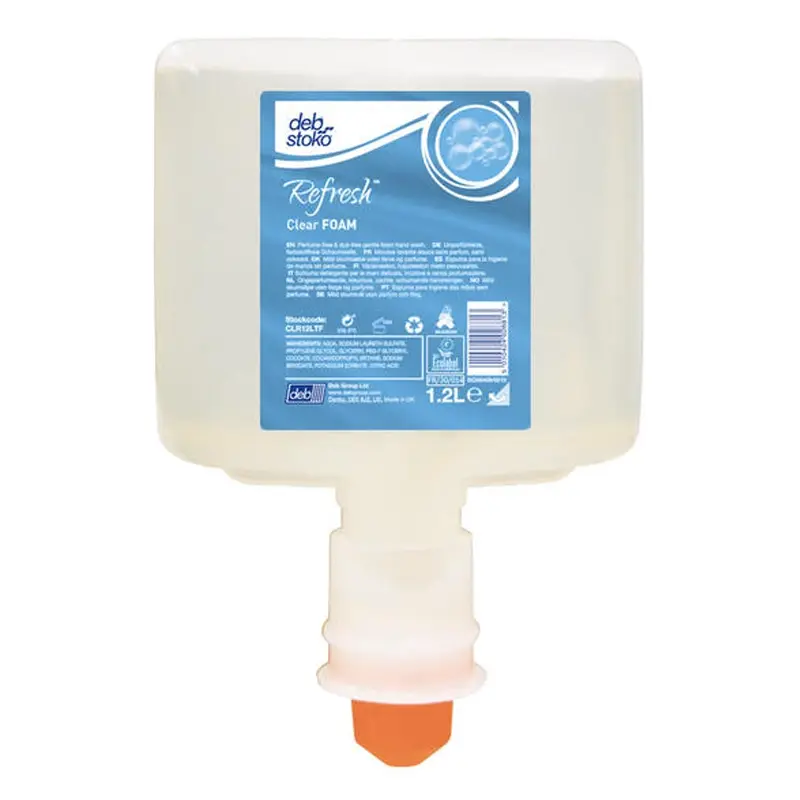 Deb Refresh Clear FOAM handzeep 1200 ml