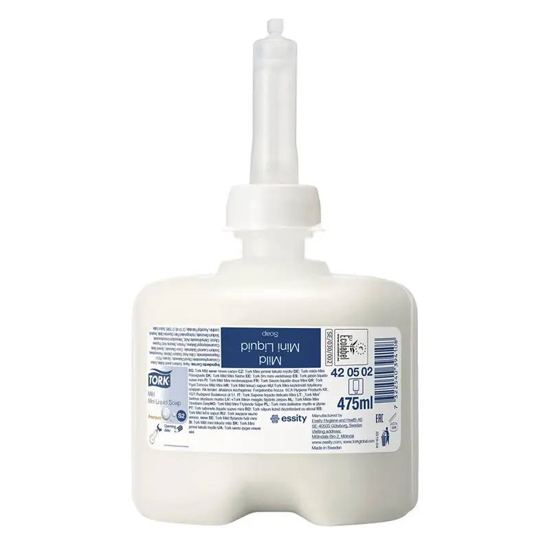 Tork Milde Mini vloeibare zeep voor S2 dispenser 475 ml