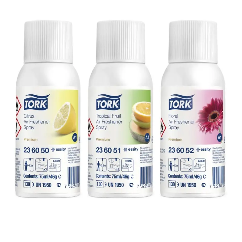 Tork luchtverfrisser spray mix 3 geuren A1 dispenser