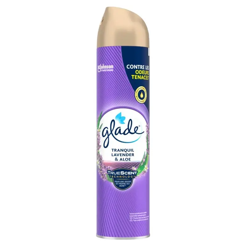 Glade Tranquil Lavender & Aloe luchtverfrisser spuitbus 300 ml