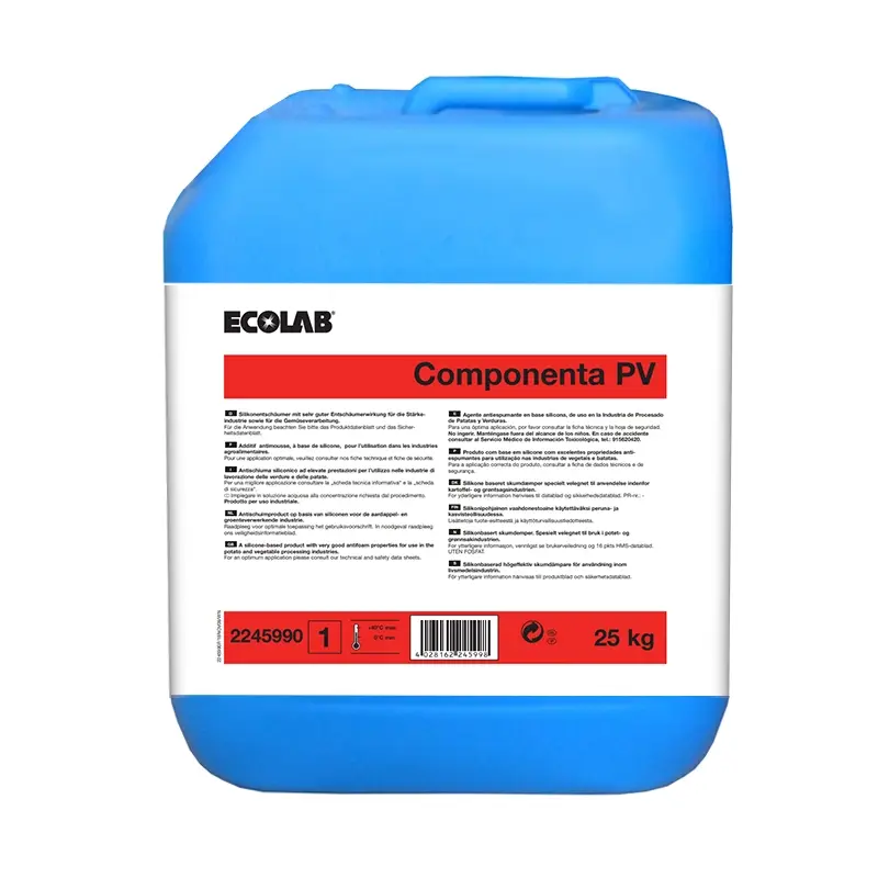 Ecolab Componenta PV geconcentreerd antischuim middel 25 kg