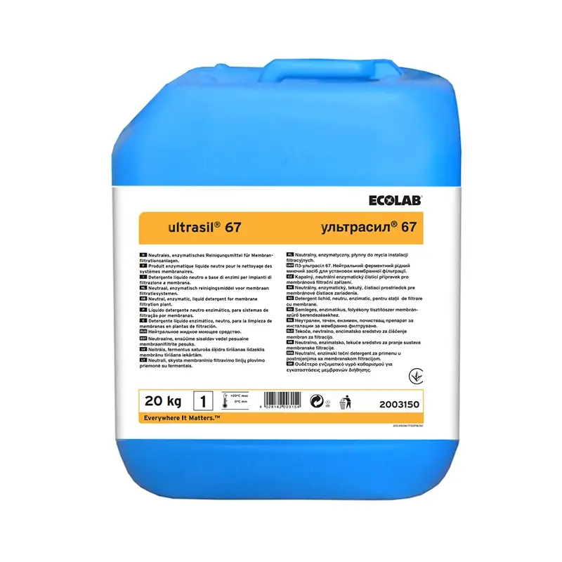 Ecolab Ultrasil 67 enzymatische reinigingsversterker CIP 20 kg