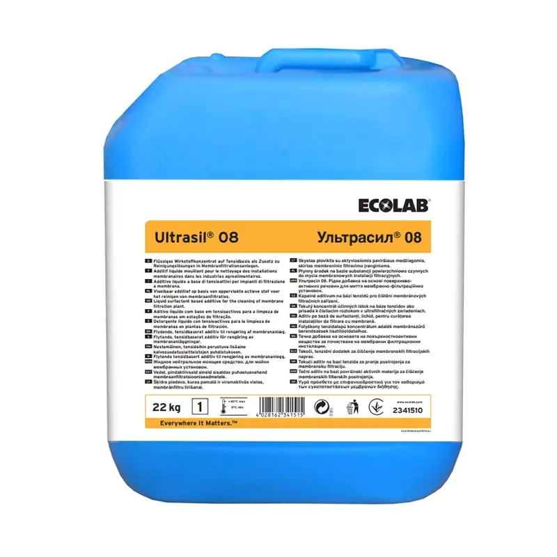 Ecolab Ultrasil 08 membraanfiltratie installaties CIP 22 kg