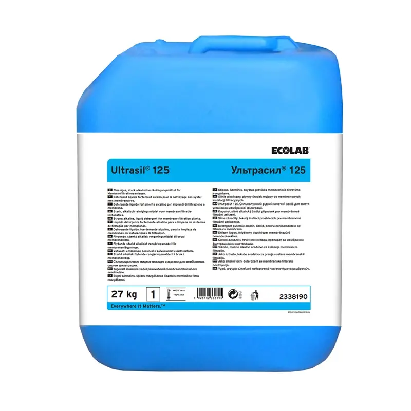Ecolab Ultrasil 125 membraanfiltratie installaties CIP 27 kg