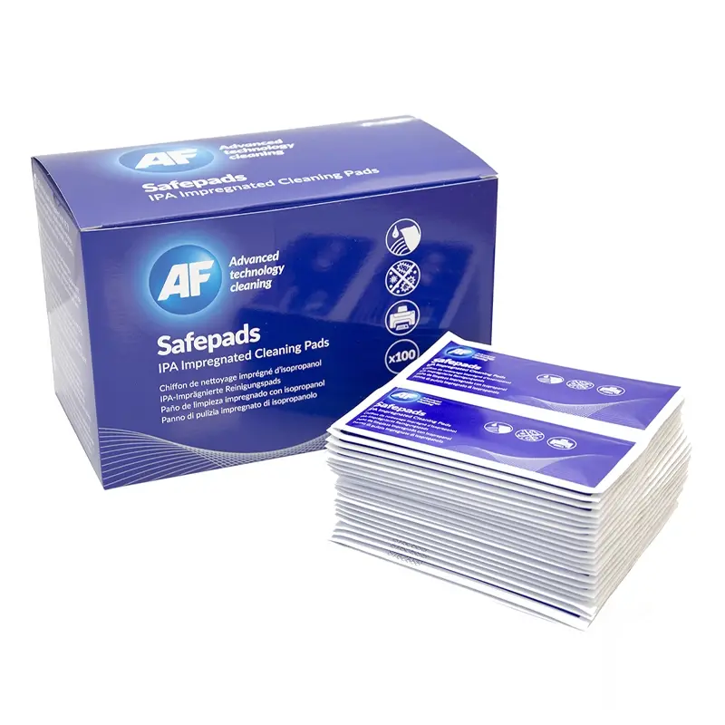 AF Safepads SPA100 reinigings- en desinfectiedoekjes wit