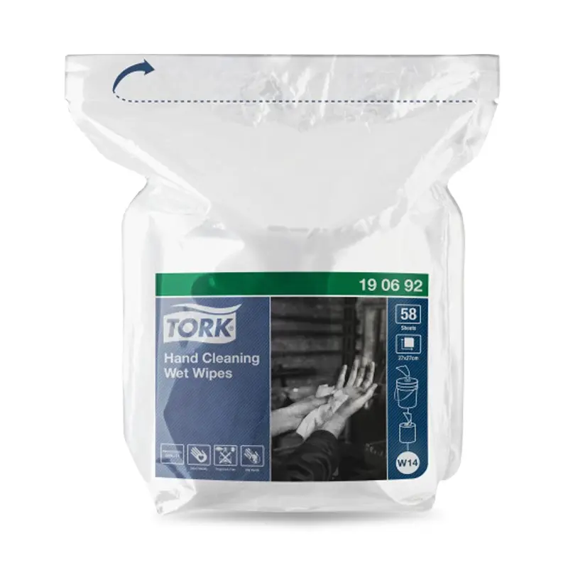 Tork Hand Cleaning vochtige reinigingsdoekjes W14 navulling