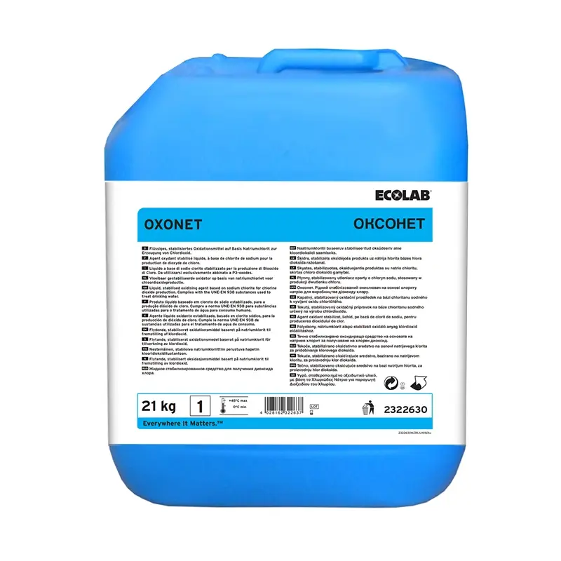Ecolab Oxonet chloordioxide waterbehandeling 21 kg
