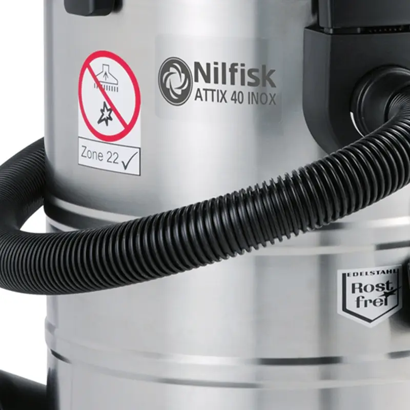 Nilfisk ATTIX 40-0M PC TYPE 22 veiligheidszuiger M-klasse ATEX Zone 22