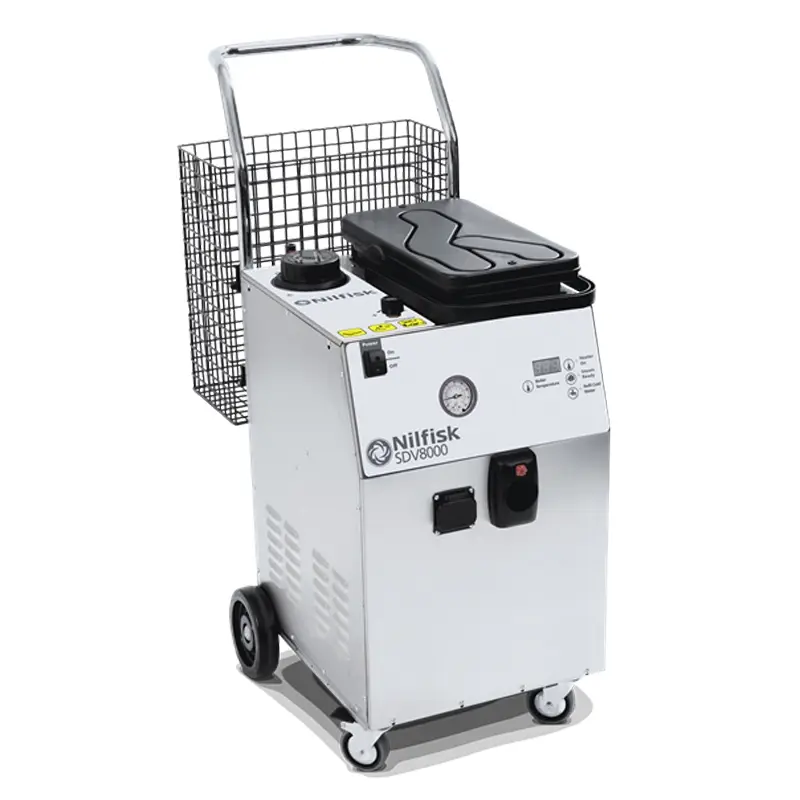 Nilfisk SDV8000 stoomreiniger met reinigingsmiddelen- en zuigfunctie