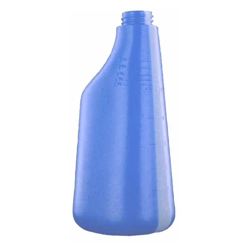 Fles PE 600 ml blauw