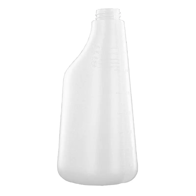 Fles PE 600 ml wit (transparant)