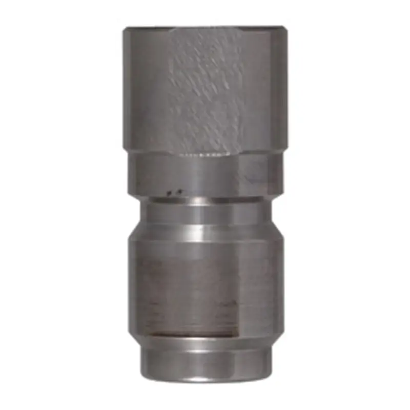 DN12 adapter korte uitvoering RVS 1/4'' BID