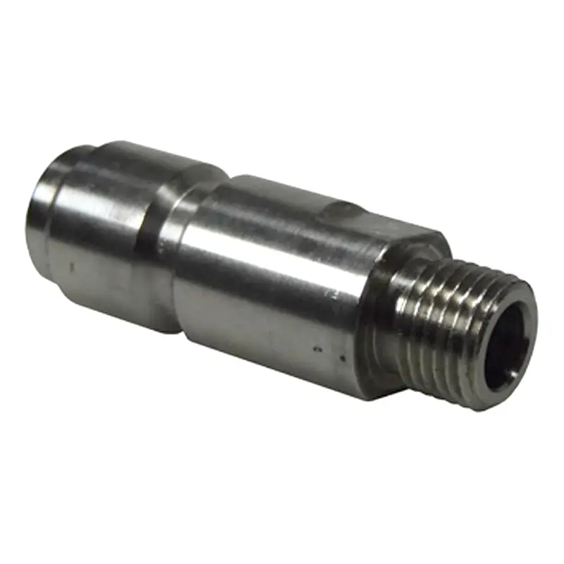 DN12 adapter korte uitvoering RVS 1/4'' BID