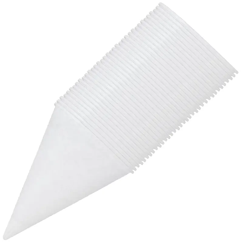 Drinkbeker papier watercone 68x94 mm 120 ml wit<linebreak>