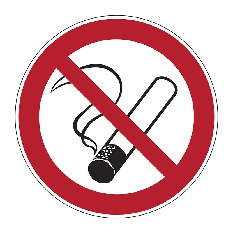 Sticker roken verboden PIC 200