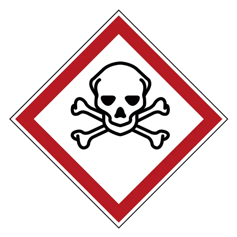 Sticker giftig PIC 1809