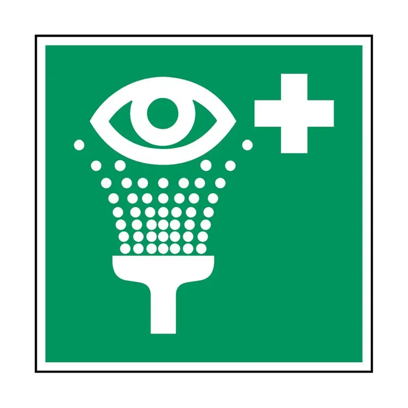 Sticker ogen spoelen PIC 354