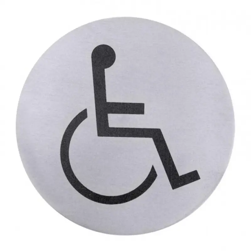 Bord gehandicaptentoilet RVS 18-10 ø75 mm