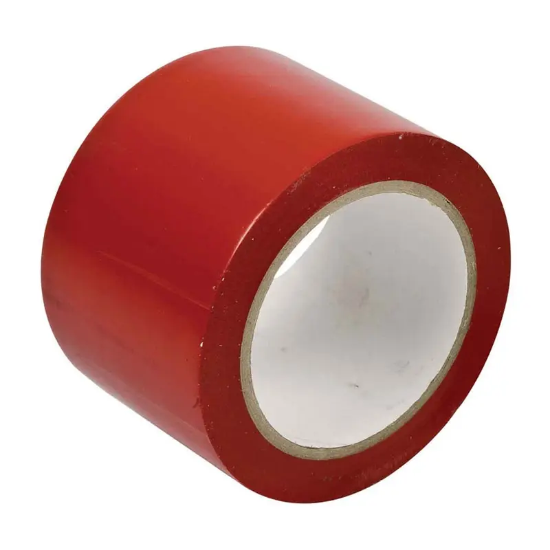 Afbakeningstape vinyl rood