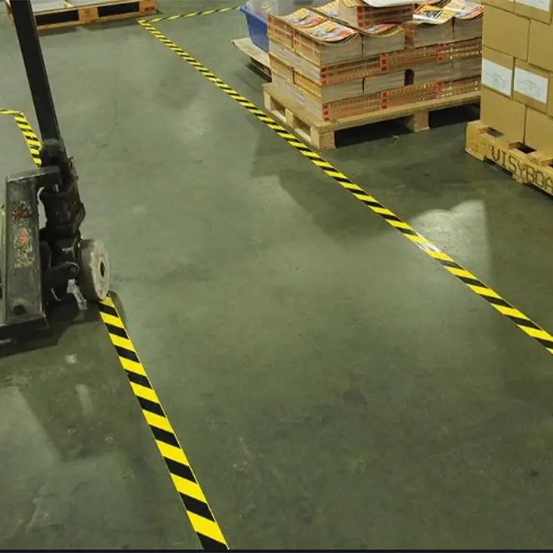 Afbakeningstape ToughStripe PE zwart