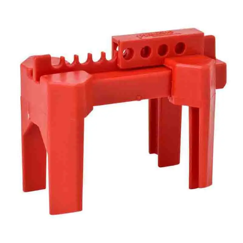 Brady vergrendelingssysteem kogelkraan klein 12.70-63.50 mm rood