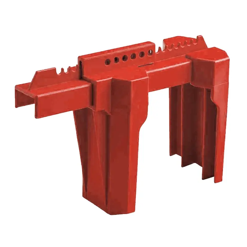 Brady vergrendelingssysteem kogelkraan groot 50-200 mm rood