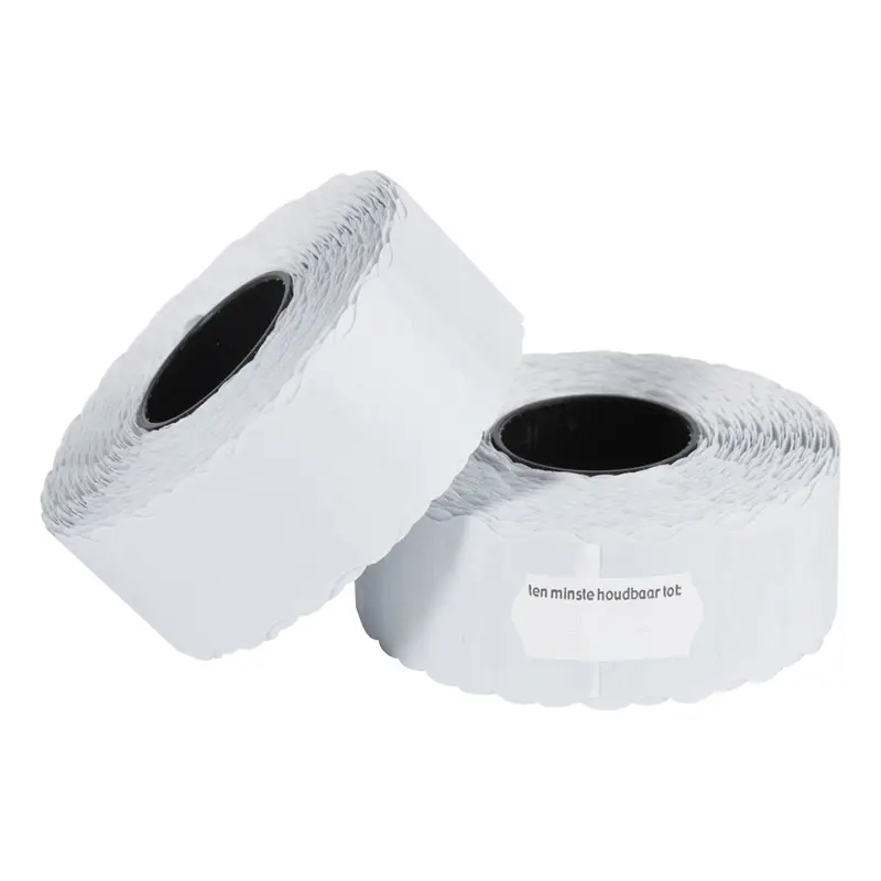 Prijsetiket "ten minste houdbaar tot" permanent 26x12 mm wit