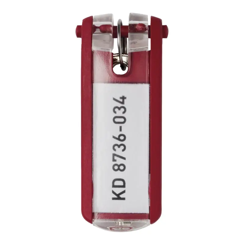 Sleutelhanger Key Clip rood