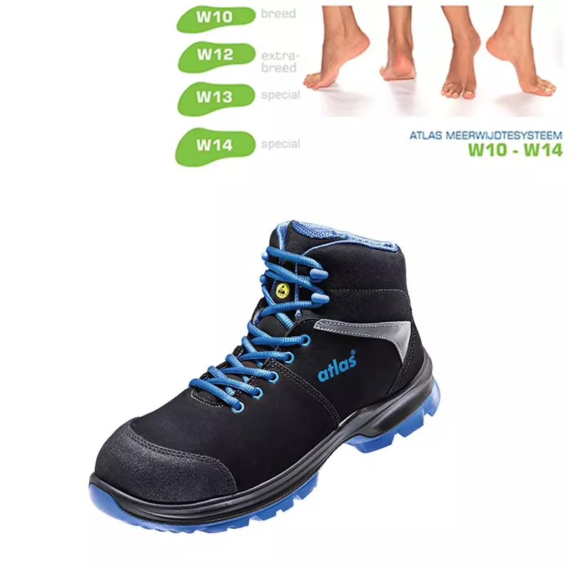 Atlas SL 80 2.0 Blue veiligheidsschoen S2 SRC ESD W12