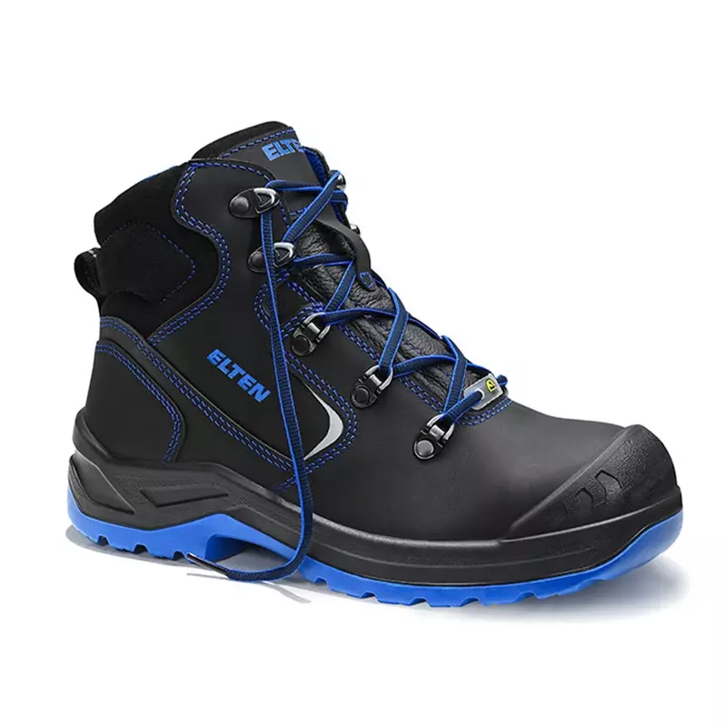 Elten Lena Black-Blue Mid veiligheidsschoenen dames S3 SRC ESD