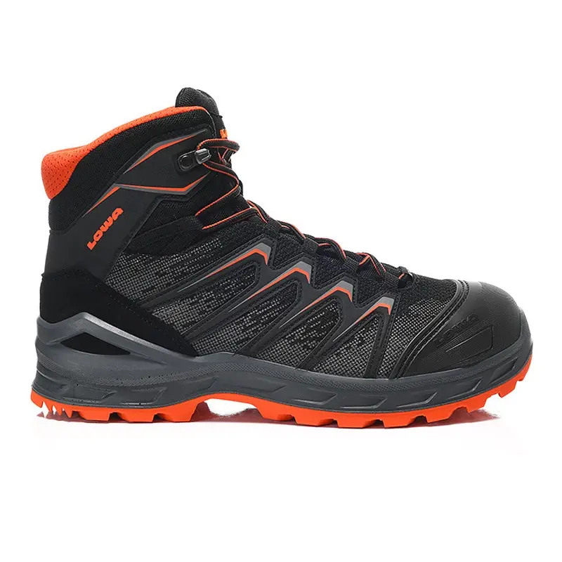 Lowa Larrox Work GTX Black Mid veiligheidsschoen S3 CI HI HRO SRC