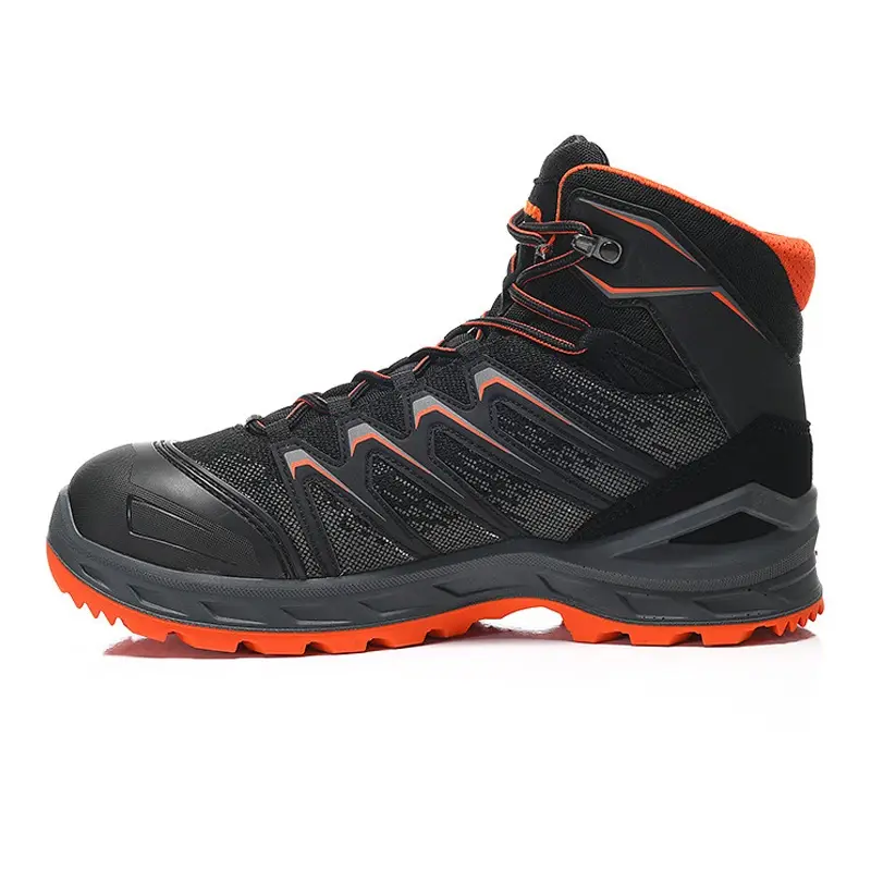 Lowa Larrox Work GTX Black Mid veiligheidsschoen S3 CI HI HRO SRC