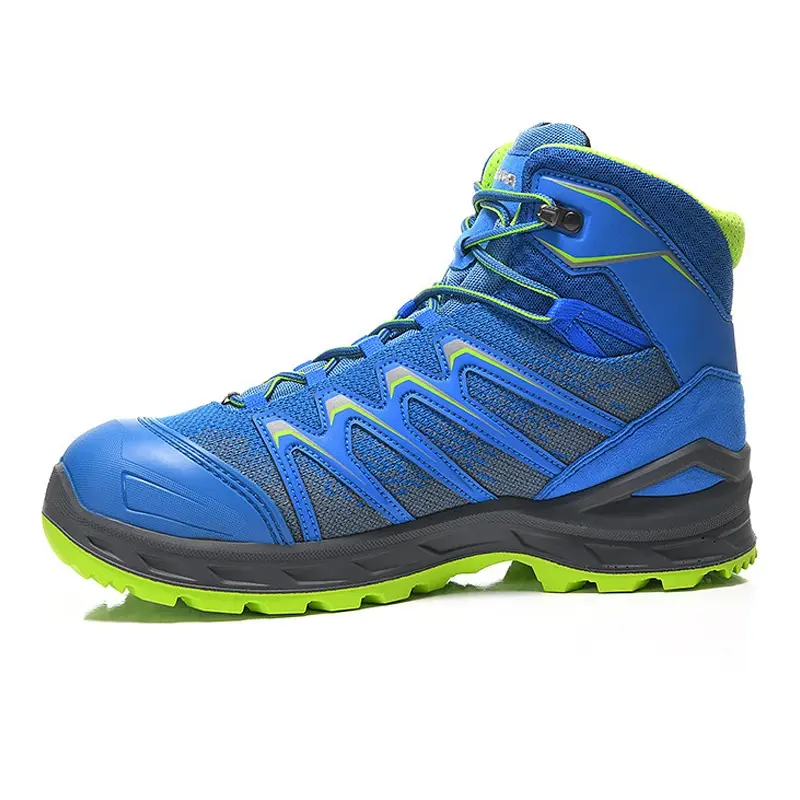 Lowa Larrox Work GTX Blue Mid veiligheidsschoen S3 CI HI HRO SRC
