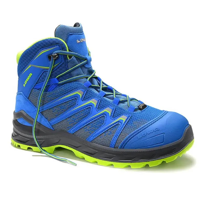 Lowa Larrox Work GTX Blue Mid veiligheidsschoen S3 CI HI HRO SRC