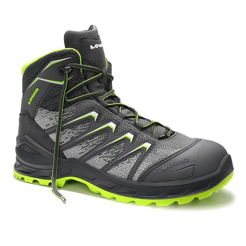 Lowa Larrox Work GTX Grey Mid veiligheidsschoen S3 CI HI HRO SRC